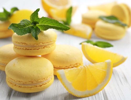 Macarones de limón